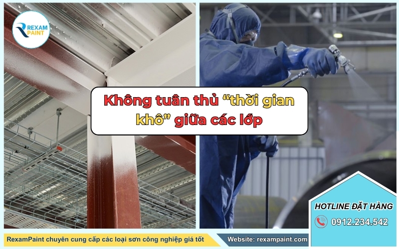 7 lỗi sai thi công sơn chống cháy Rexxam Paint