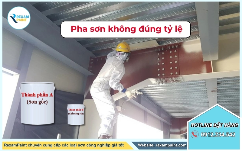 7 lỗi sai thi công sơn chống cháy Rexxam Paint