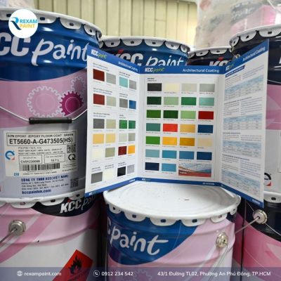 bang-mau-son-epoxy-nhieu-sac-do-xep-canh-nhau-de-doi-chieu-truoc-khi-thi-cong