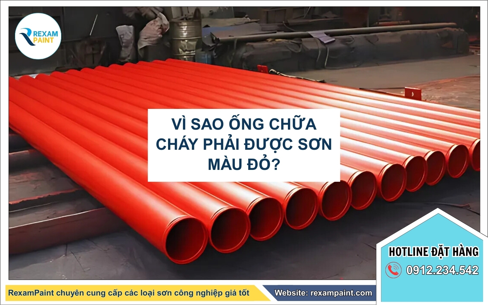 quy định màu sơn ống pccc