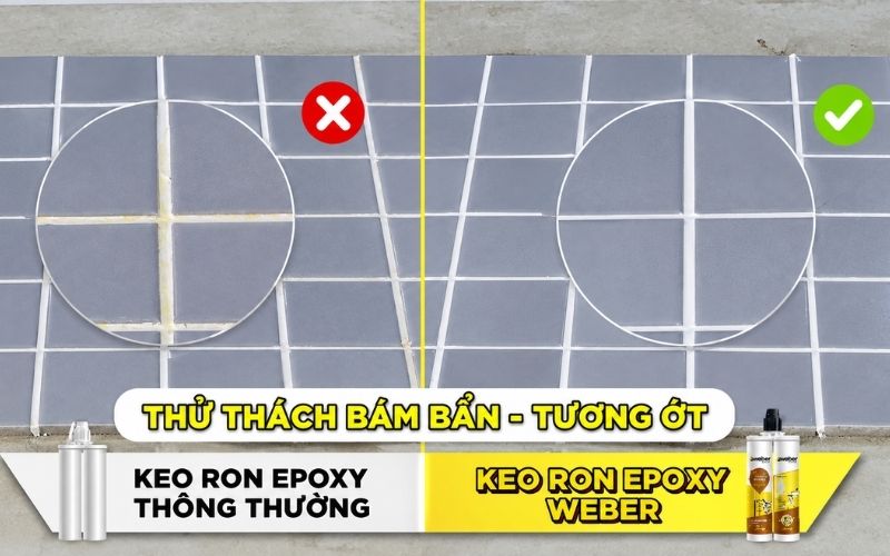 so sánh độ bám dính và khả năng chống thấm giữa keo epoxy và keo xi măng