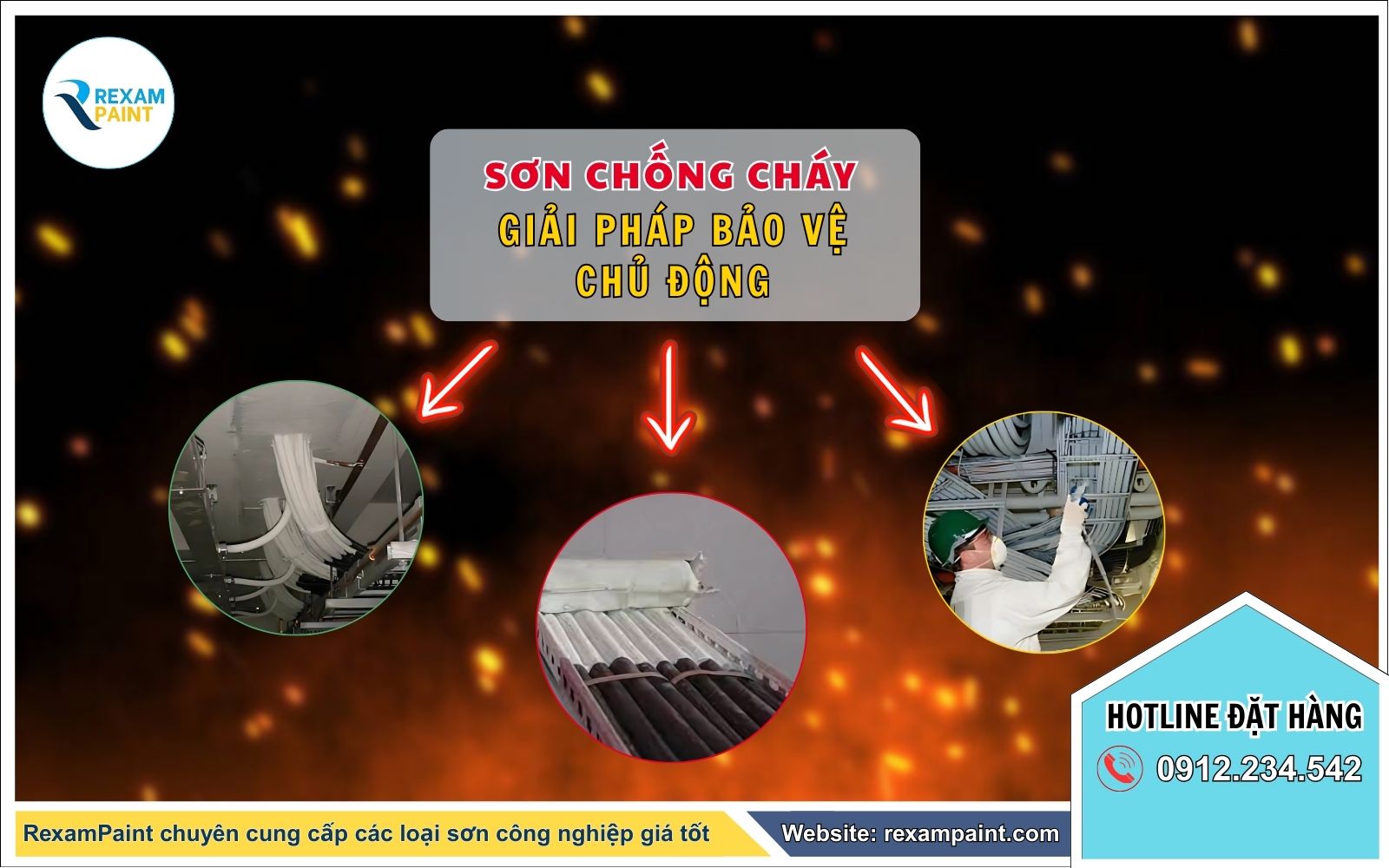 tại sao cần sơn chống cháy cho cáp điện