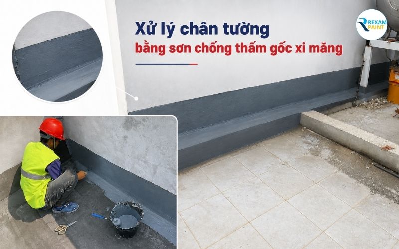 Sơn chống thấm acrylic cân bằng giữa giá thành và độ đàn hồi